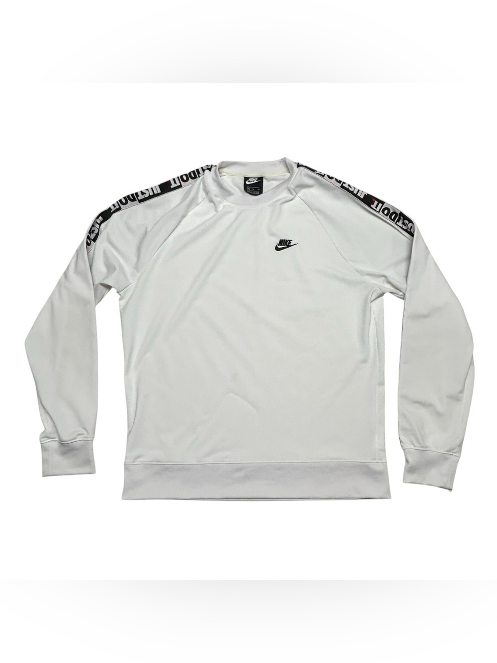 Nike Sportswear Swoosh Just Do It Size M Sweatshirt Gym Running Golf Activewear
